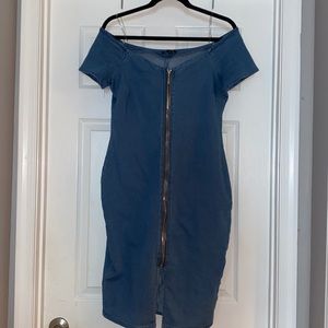 Bodycon Denim Dress